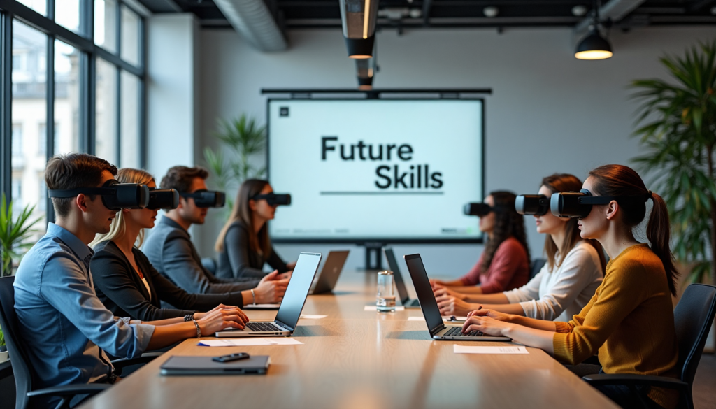 Employees use VR and AI tools for workplace learning