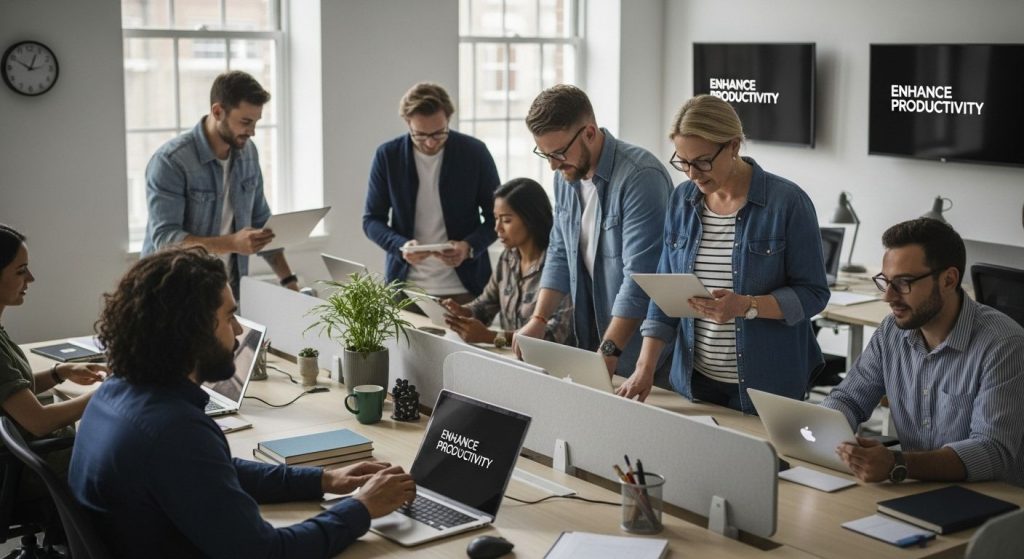 office teamwork productivity